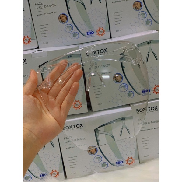 KÍNH BOXTOX (FACESHIELD) CHỐNG GIỌT BẮN CAO CẤP HÀNG CHÍNH HÃNG KHÔNG ẢNH HƯỞNG THỊ LỰC | BigBuy360 - bigbuy360.vn
