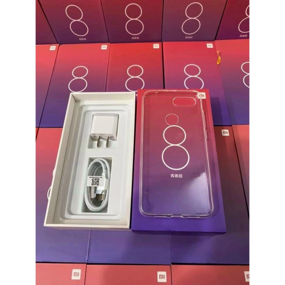 Điện thoại Xiaomi Mi 8 Lite RAM 4/64GB  HÀNG MỚI 100% NGUYÊN HỘP BẢO HÀNH 12 THÁNG