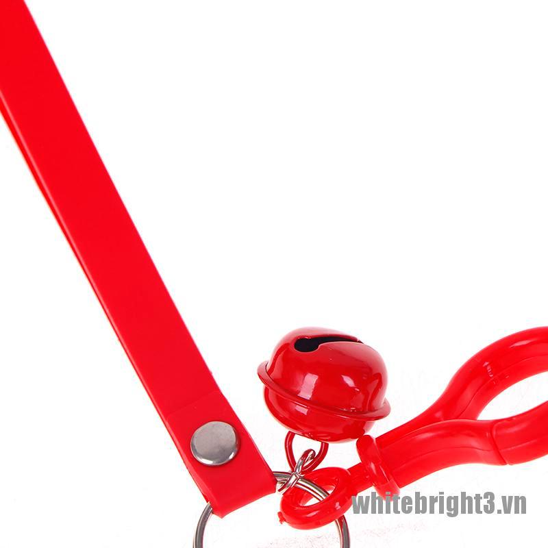 Móc Khóa Điều Khiển Chơi Game Bằng Pvc Màu Trắng Họa Tiết Hoạt Hình