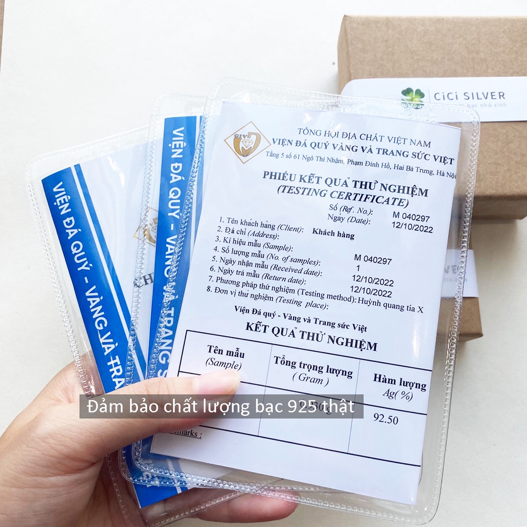 Nhẫn bạc trơn mảnh CiCi Silver, nhẫn nữ basic, đính 1 viên đá, bạc 925, kiểu đơn giản, hàn quốc