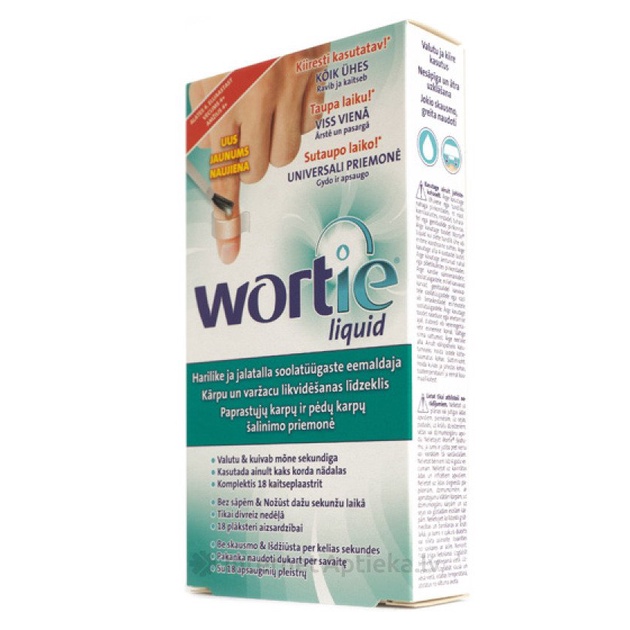 [Hàng chính hãng] Wortie Liquid - Ngăn ngừa mụn cơm ,mụn cóc | BigBuy360 - bigbuy360.vn