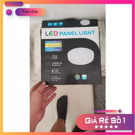 ĐÈN ỐP NỔI - TRẦN 18W ÁNH SÁNG VÀNG - MOLER_nhinhi_dientu