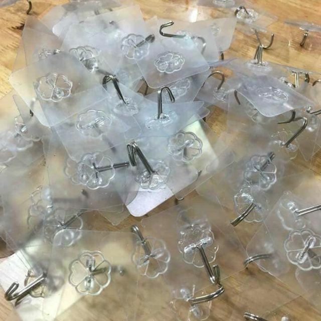 [Giá sỉ] Combo 100 móc dán chịu lực