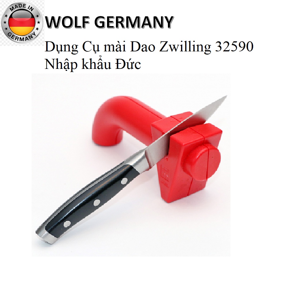 Dụng Cụ mài Dao Zwilling 32590-300-0 Twinsharp Màu Đỏ - Nhập khẩu Đức
