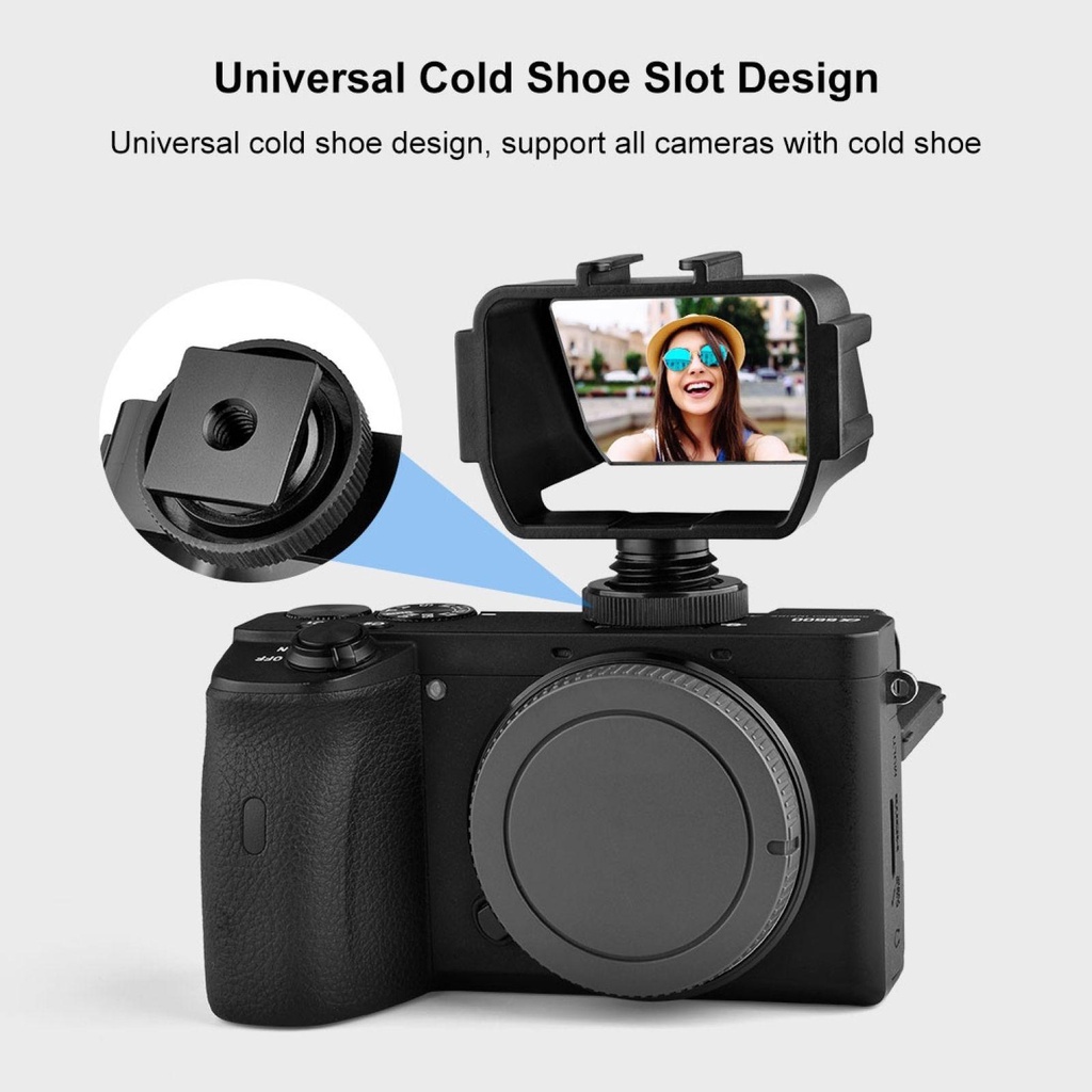 JONYE Gương Lật Hỗ Trợ Chụp Ảnh Selfie Cho Sony A6000 / A6300 / A6500