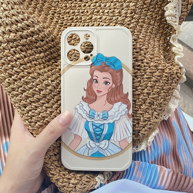 Royal family noble princess shatter-resistant mobile phone case For iPhone 12 Pro Max 12Pro 12 Mini iPhone SE2020 11Pro Max 11Pro 11 iX XR XS Max 7 8 Plus Full Coverage case