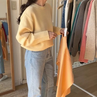 [ORDER] ÁO LEN ULZZANG TRƠN BASIC (có ảnh thật)