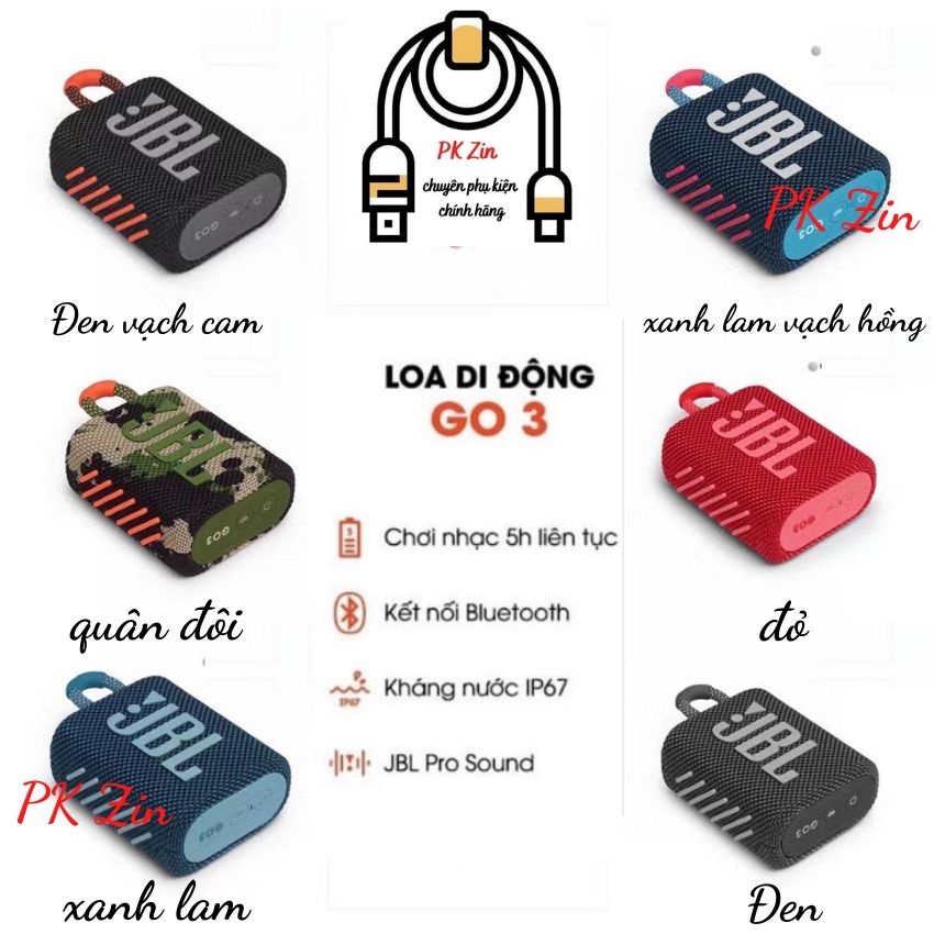 Loa Bluetooth Mini JBL GO 3