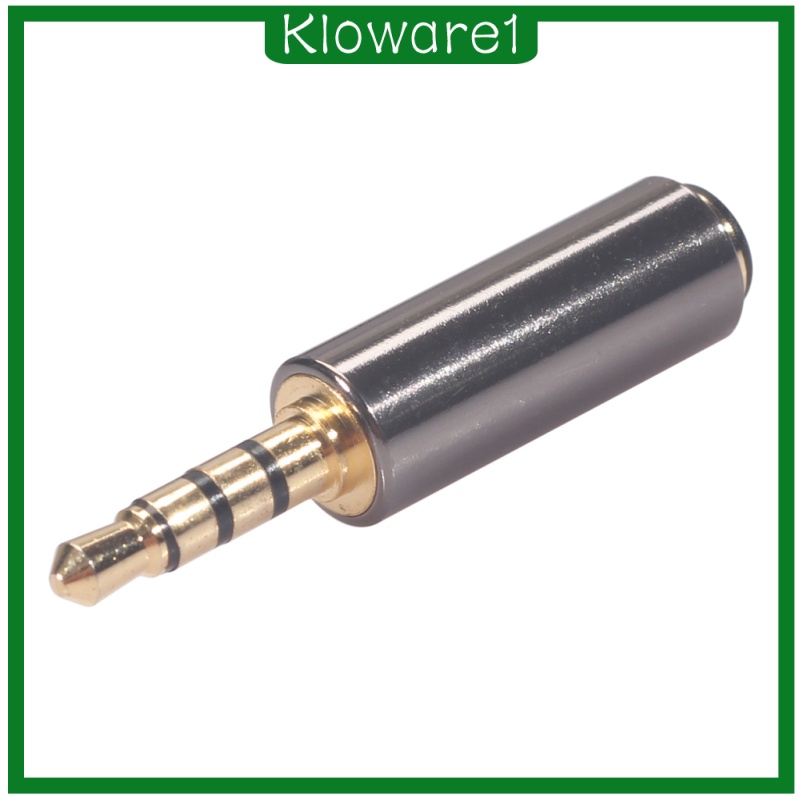 [KLOWARE1]Universal 3.5mm OMTP to CTIA Earphone Converter Adapter Changeover Plug