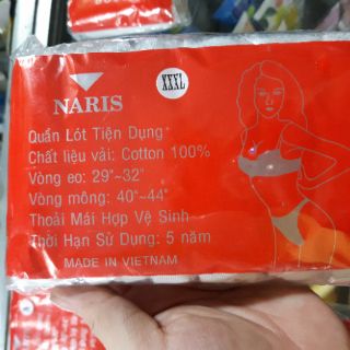 Gói 6 quần lót giấy Naris [loại tốt]