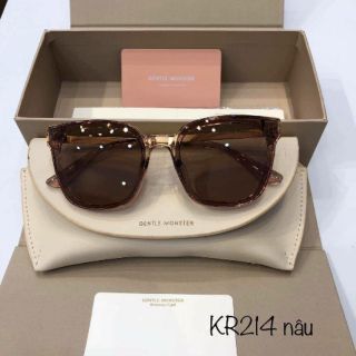 Kính mắt sang chảnh màu nâu xịn sò