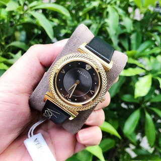 Đồng hồ Nữ Versace V120 dây da mềm, hoa văn đơn giản mà đẹp