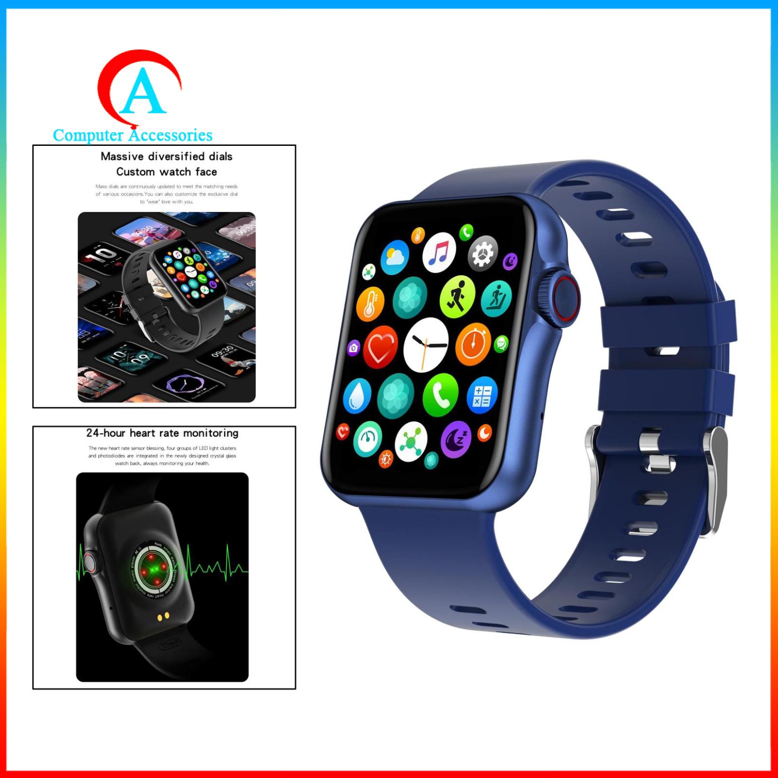 Đồng Hồ Thông Minh D06 Chống Nước Kết Nối Bluetooth Màu Hồng