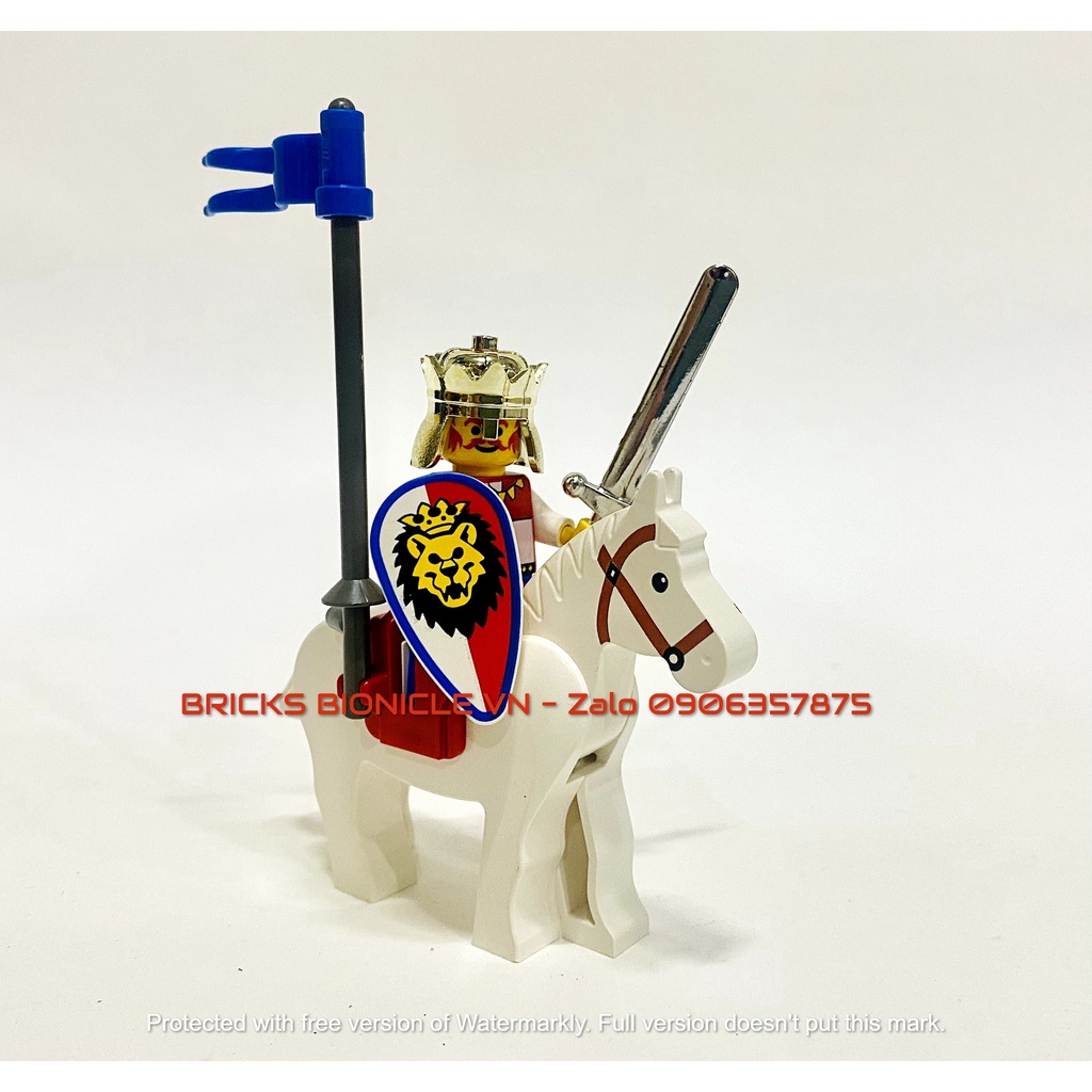 LEGO CASTLE SYSTEM - ĐỒ CHƠI XẾP HÌNH LEGO LÂU ĐÀI TRUNG CỔ - 6008 ROYAL KING - NHÀ VUA HOÀNG GIA