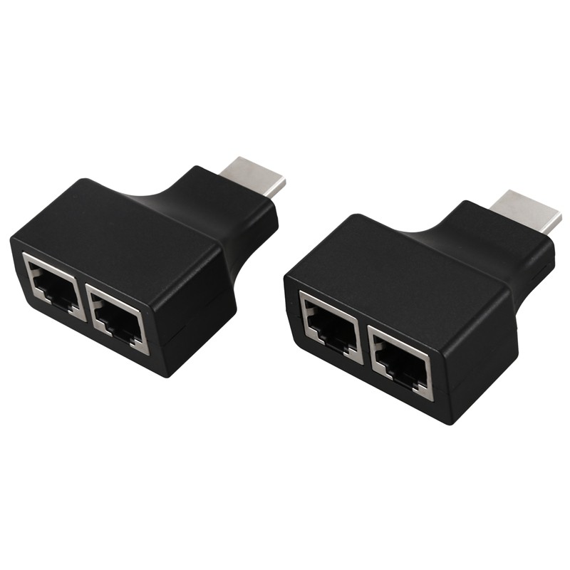 Cáp Mở Rộng Hdmi Sang Rj45 Cat 5e/6 1080p | BigBuy360 - bigbuy360.vn