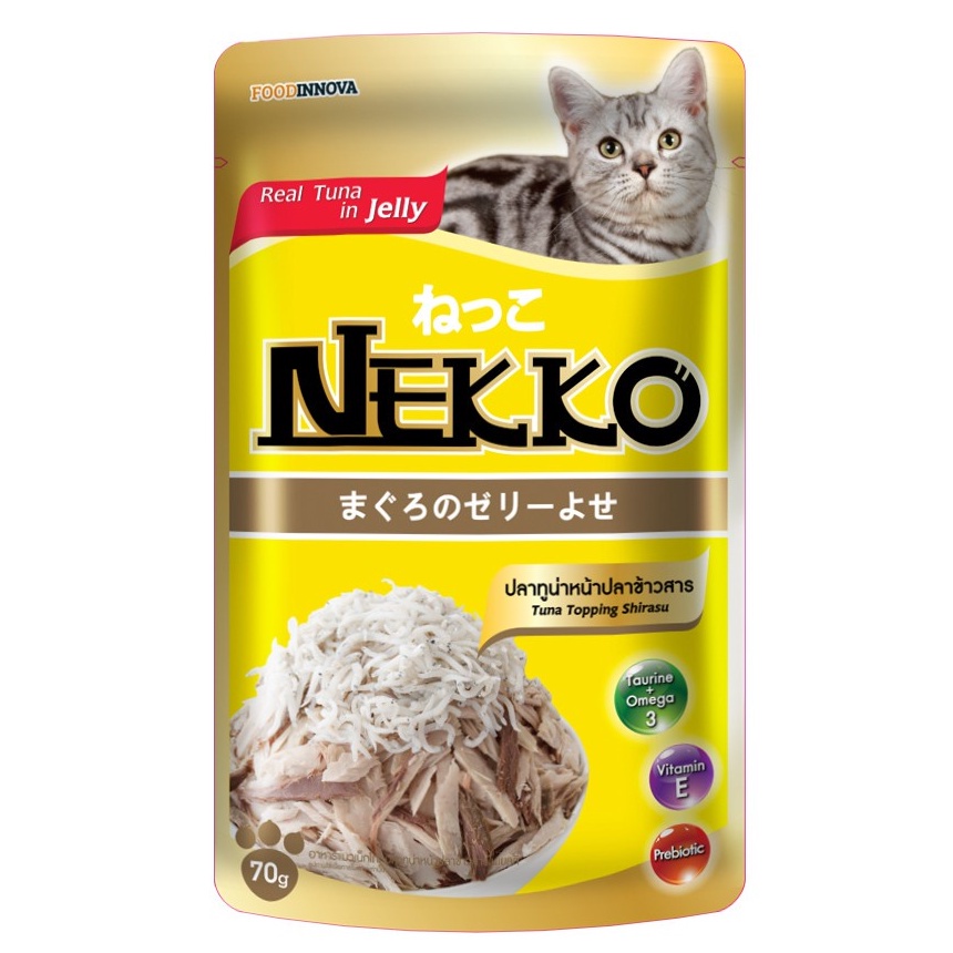 Pate Nekko Jelly  thức ăn dinh dưỡng cho Mèo