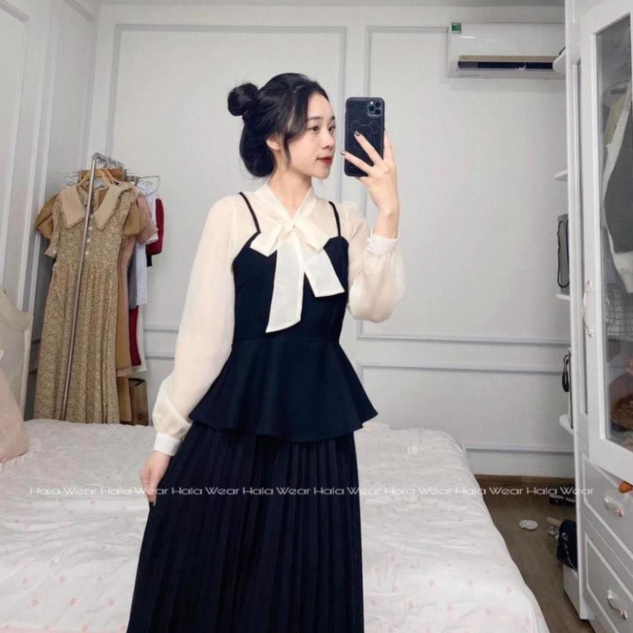 Set đồ nữ cá tính, set váy dài áo sơ mi đi chơi sang chảnh mùa hè đẹp YA139 | BigBuy360 - bigbuy360.vn