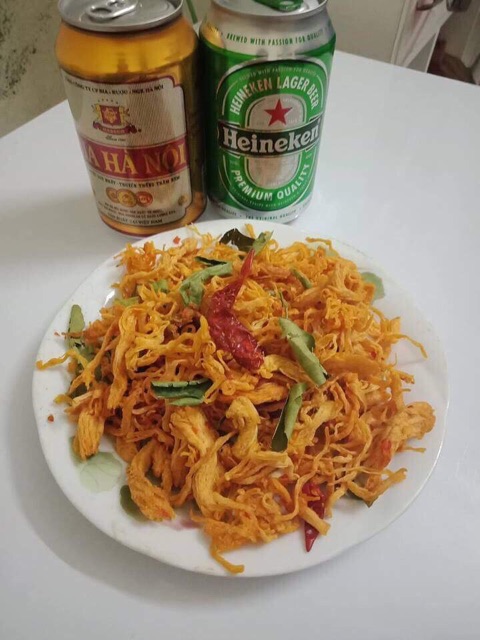 500GRAM/1KG KHÔ GÀ LOẠI NGON [LÁ CHANH+BƠ TỎI+SẢ ỚT+TỎI ỚT+CAY TRUYỀN THỐNG] CÓ GIẤY KIỂM ĐỊNH VSATTP | BigBuy360 - bigbuy360.vn