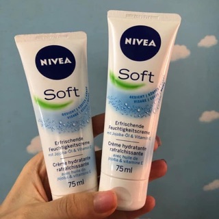 Kem dưỡng ẩm chống nẻ Nivea soft Đức