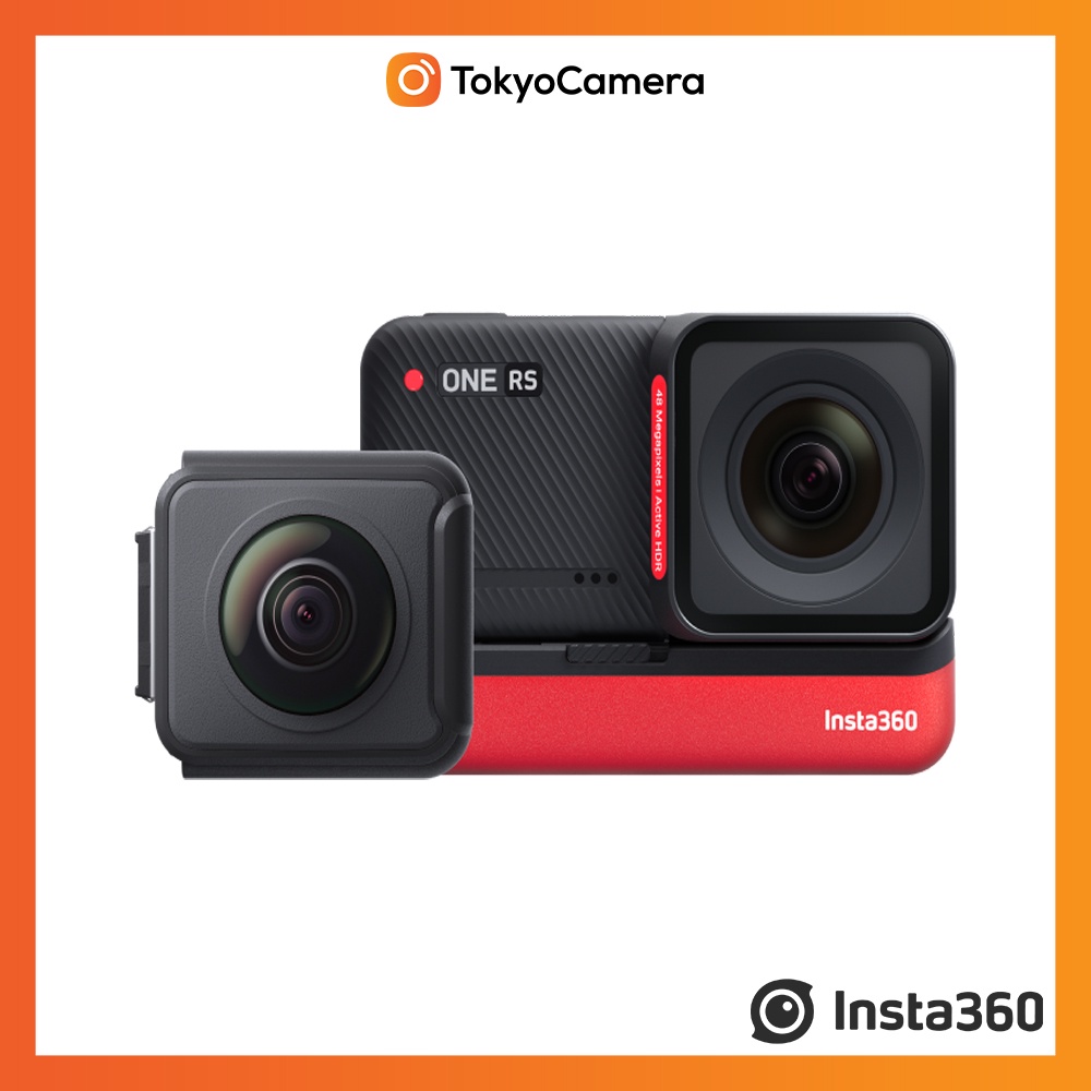 Camera cầm tay Insta360 ONE RS Twin Edition  | Chính Hãng Tặng thẻ 64Gb