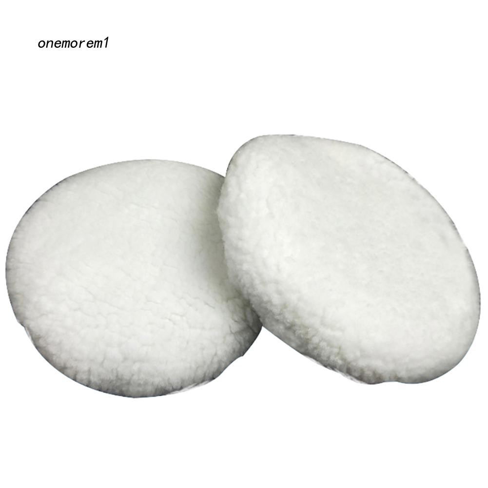 Set 2 bông len đánh bóng xe hơi siêu mềm mại chuyên dụng