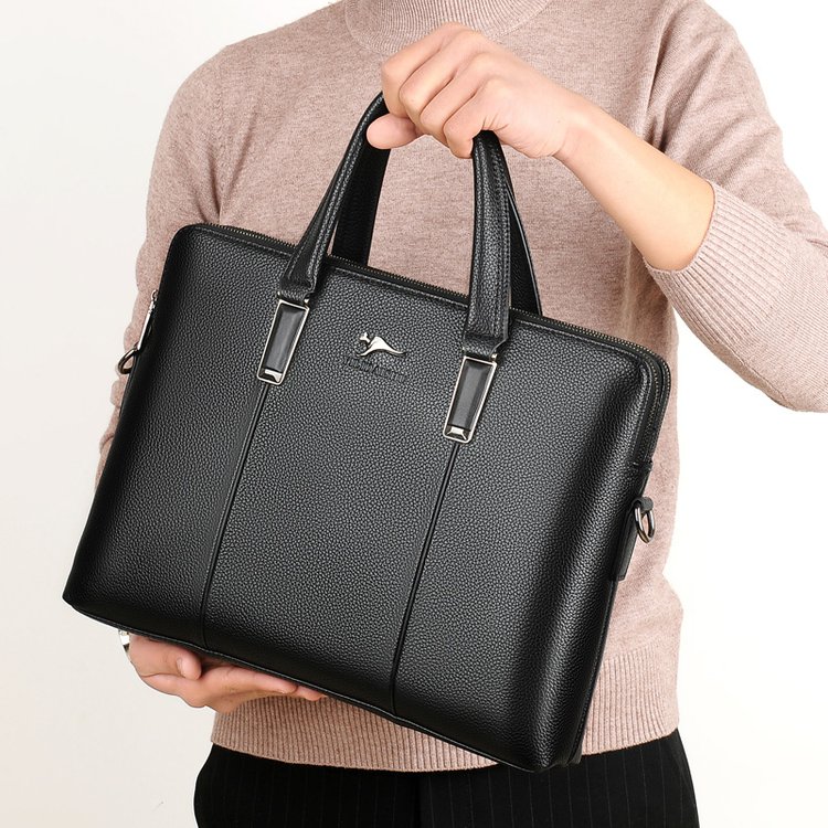 Business Handbag Shoulder Laptop Notebook Bag Multifunction Leather business handbag Office backpack | BigBuy360 - bigbuy360.vn