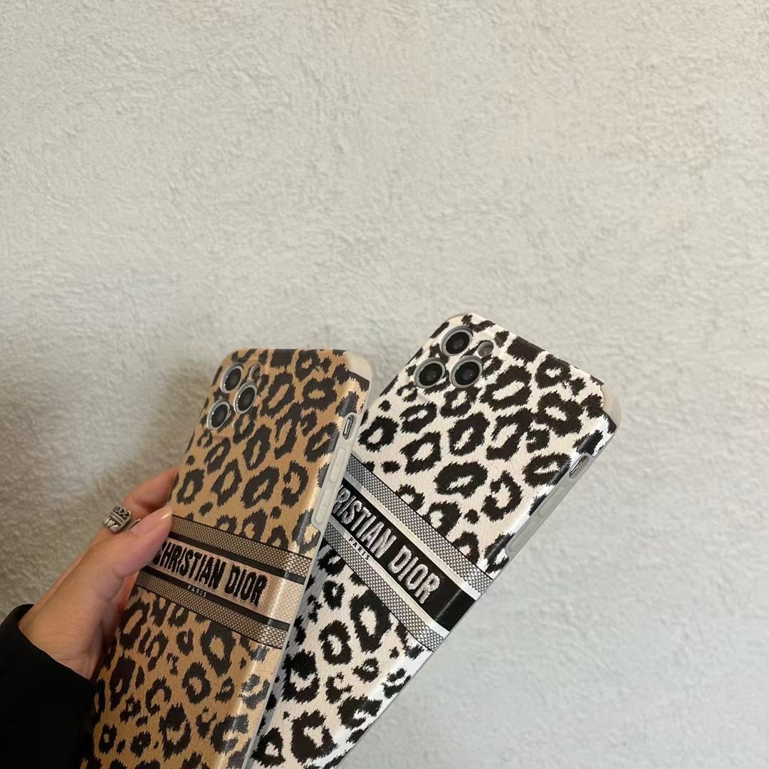 Ốp điện thoại mềm in hình da báo cho IPhone 12pro max 12mini 11Pro Max XS Max XR SE 2020 7 8 Plus | BigBuy360 - bigbuy360.vn