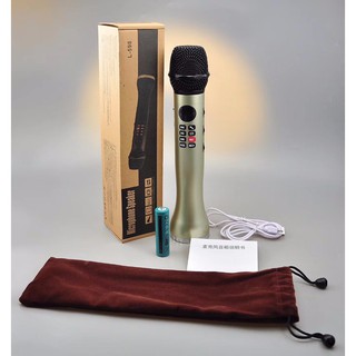 Micro Kèm Loa Bluetooth Karaoke L-598