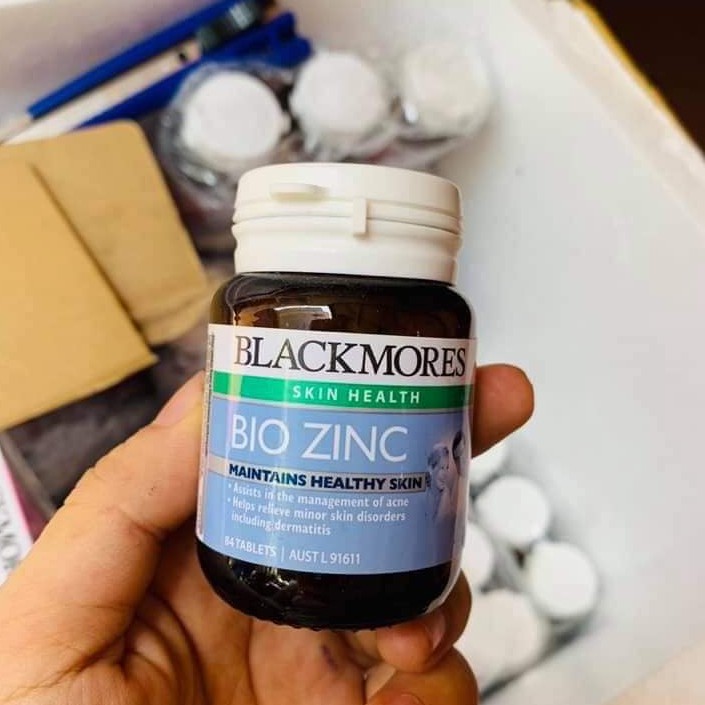 Viên Uống Bổ Sung Kem Bio ZinC Blackmores Úc - Trị_Mụn_Trứng_Cá, Kiềm Dầu