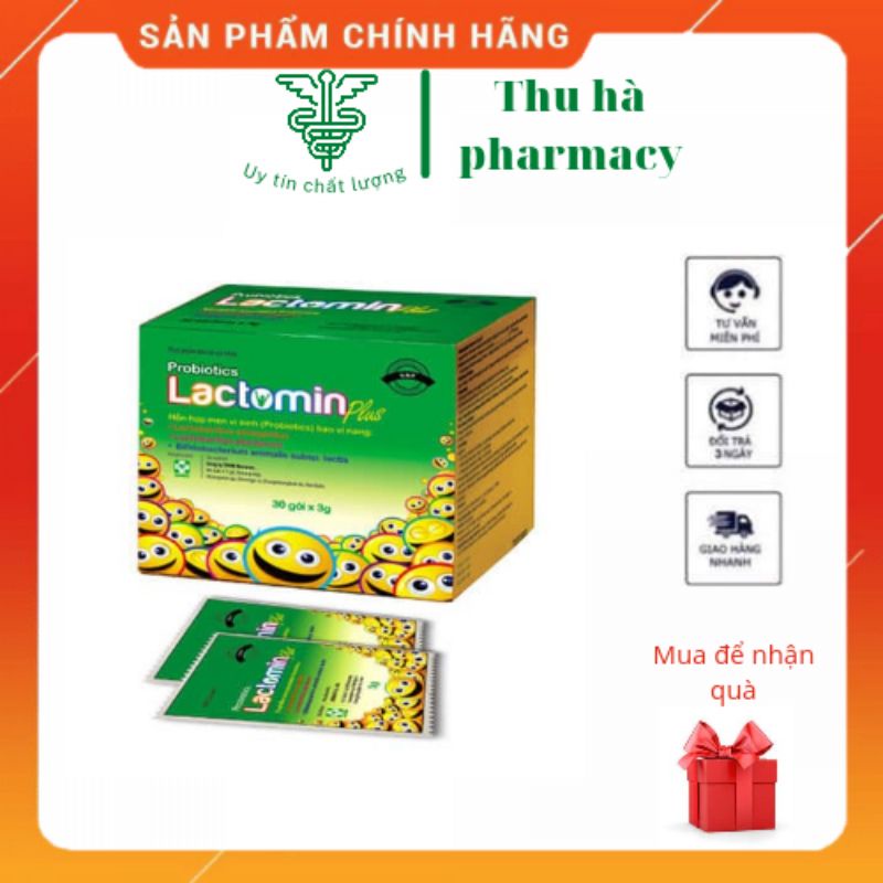 Cốm bổ sung lợi khuẩn đường ruột Lactomin Plus 30 gói
