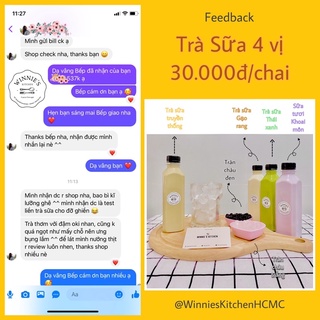 Trà Sữa 4 Vị Cốt Trà Thơm Đậm Đà