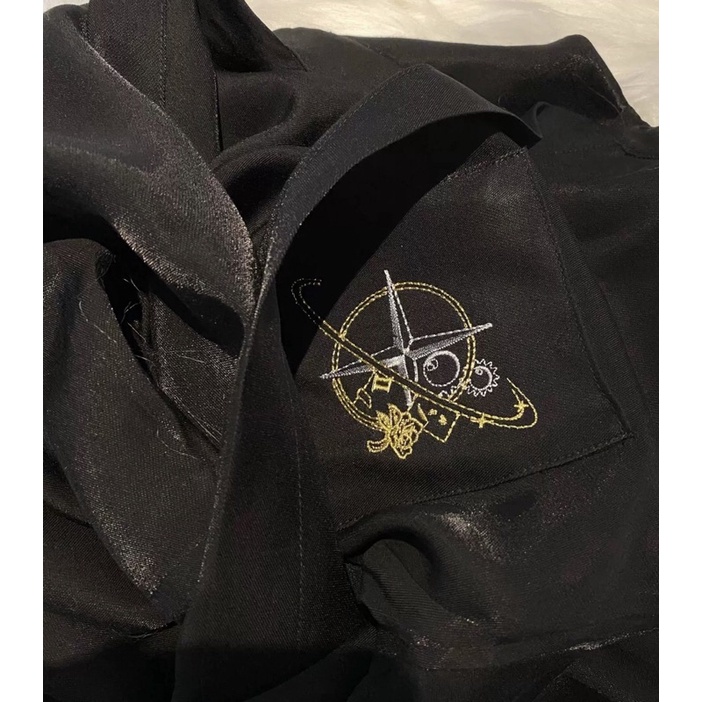 Áo sơ mi/blouse phối JK blingbling hãng Loveless Hourglass