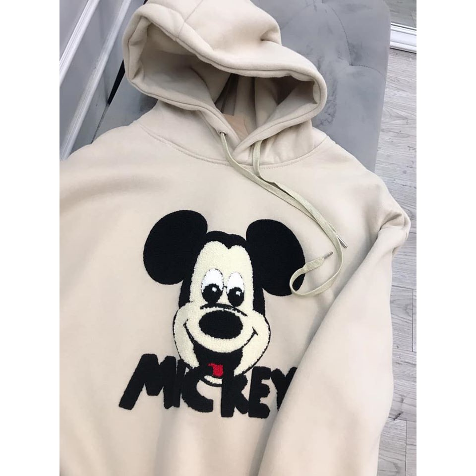 Hoddie nỉ mickey