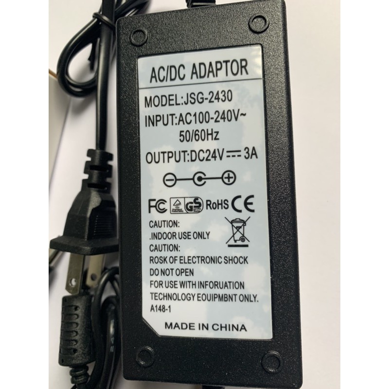 Nguồn adapter 24V 3A loại tốt