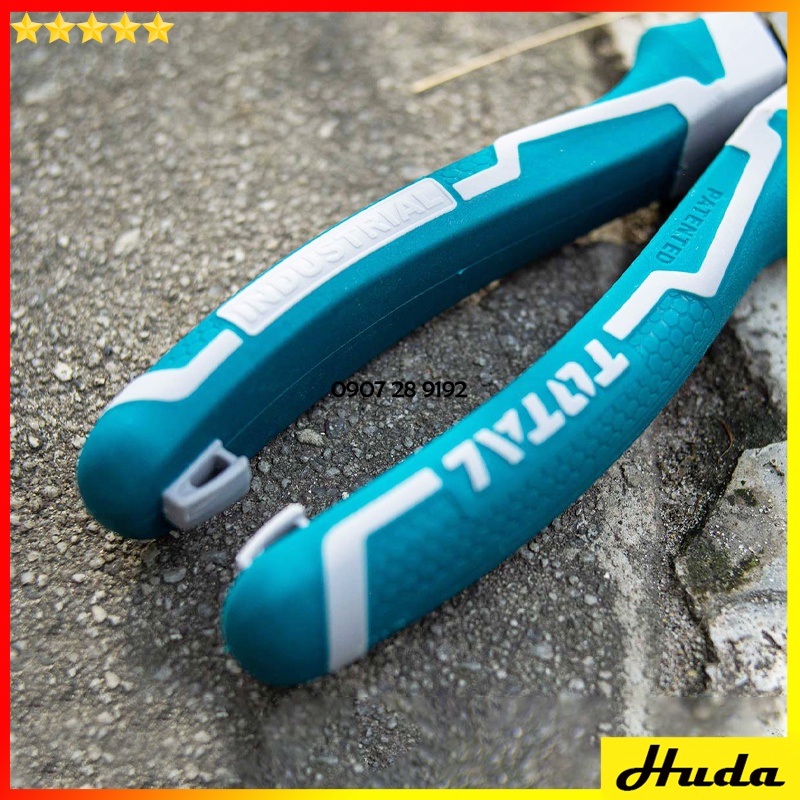 Kềm răng điện 7&quot; 8&quot; 9.5'' cao cấp lực nhẹ Total Ingco kìm thép Cr-V tay cầm cách điện tuốt dây cắt cáp nhổ đinh POI