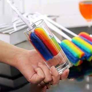 DỤNG CỤ CỌ RỬA LY CHÉN 7 MÀU