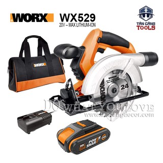 Máy Cưa Đĩa Dùng Pin 20V Worx WX529