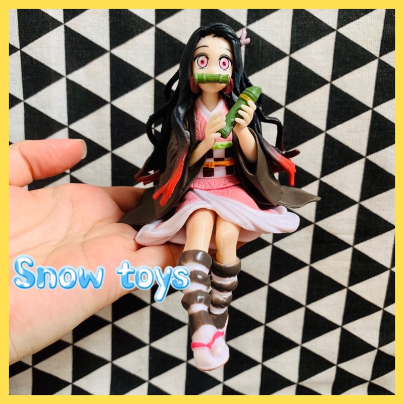 Tổng hợp Mô hình nezuko Kimetsu No Yaiba - thanh gươm diệt quỷ - Kamado Nezuko các tư thế nằm ngồi quỳ đứng -Cao 6~15cm