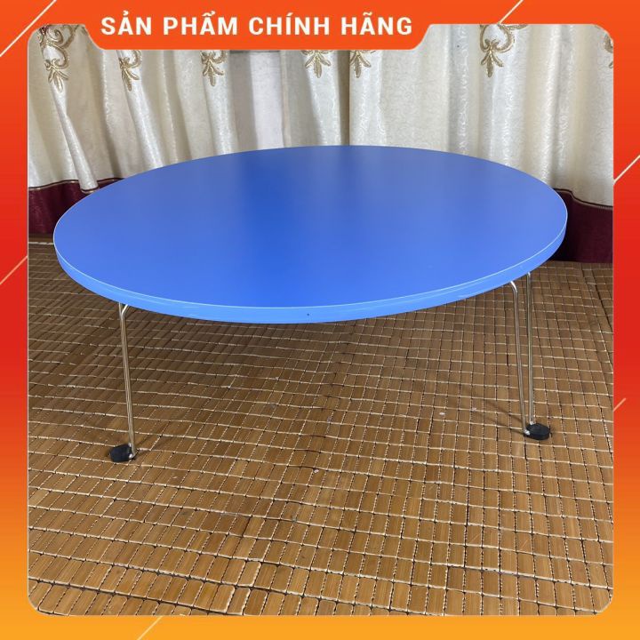 Bàn tròn gấp gọn gỗ mdf kích thước 60x60x28 nhiều màu đẹp havaco GG01 | BigBuy360 - bigbuy360.vn