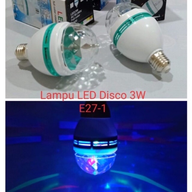 Đèn Disco Mini Nhiều Màu Sắc