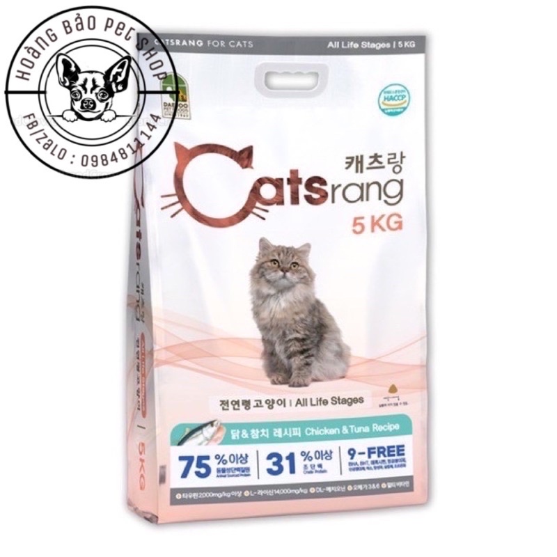 Hạt catsrang 5kg và chiết 1kg