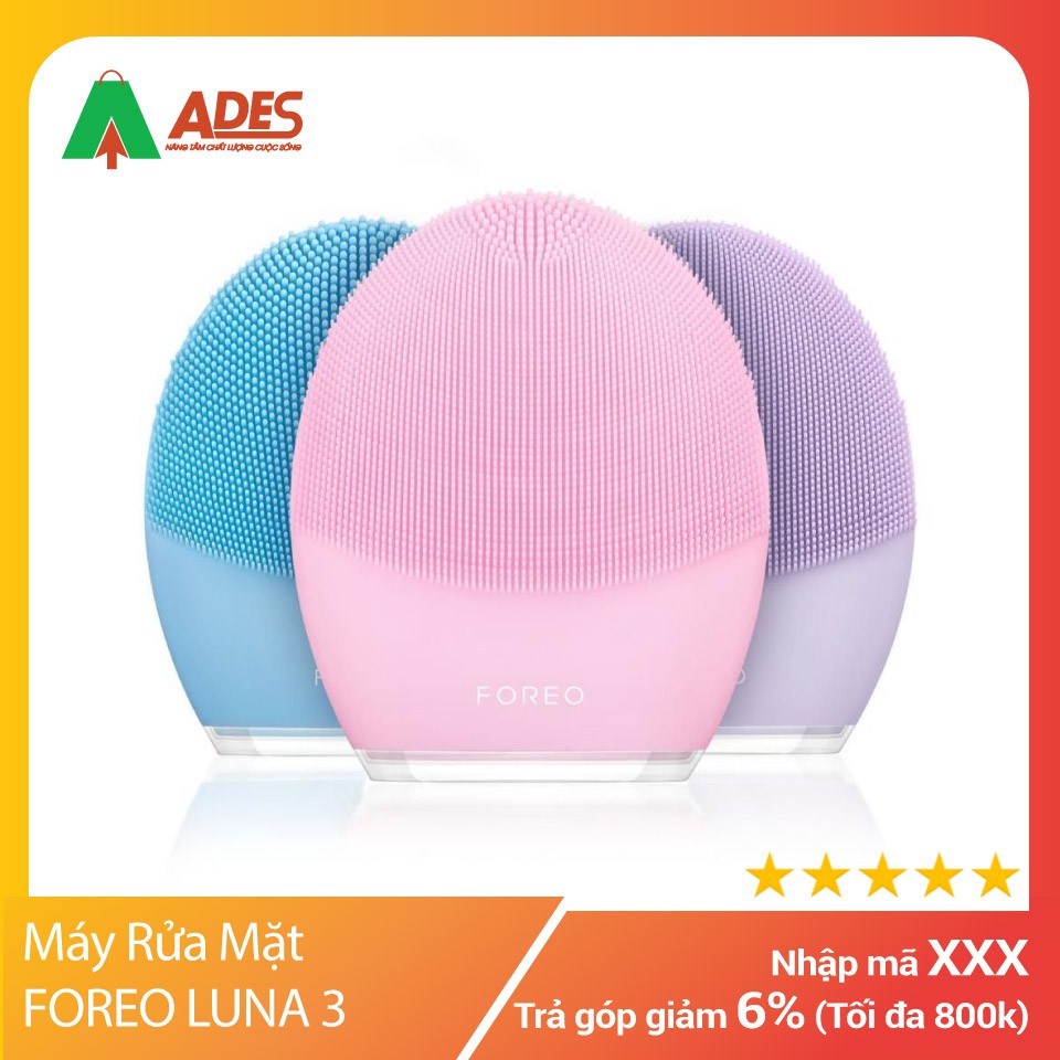 Foreo Luna 3 - Máy rửa mặt - Chính hãng - Bảo hành 2 năm | BigBuy360 - bigbuy360.vn