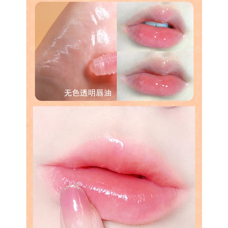 Bộ 3 Son Bóng Dưỡng Ẩm Lâu Trôi Hiệu Ứng Gương Sáng Bóng Dành Cho Mắt