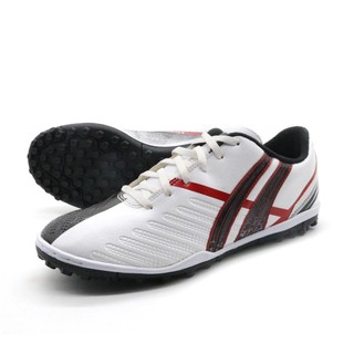 Giày đá bóng - Giày đá banh - Giày Pan Hades TF - Trắng-Đỏ-Xanh Bích có size 44.Tặng vớ chống trơn 50k