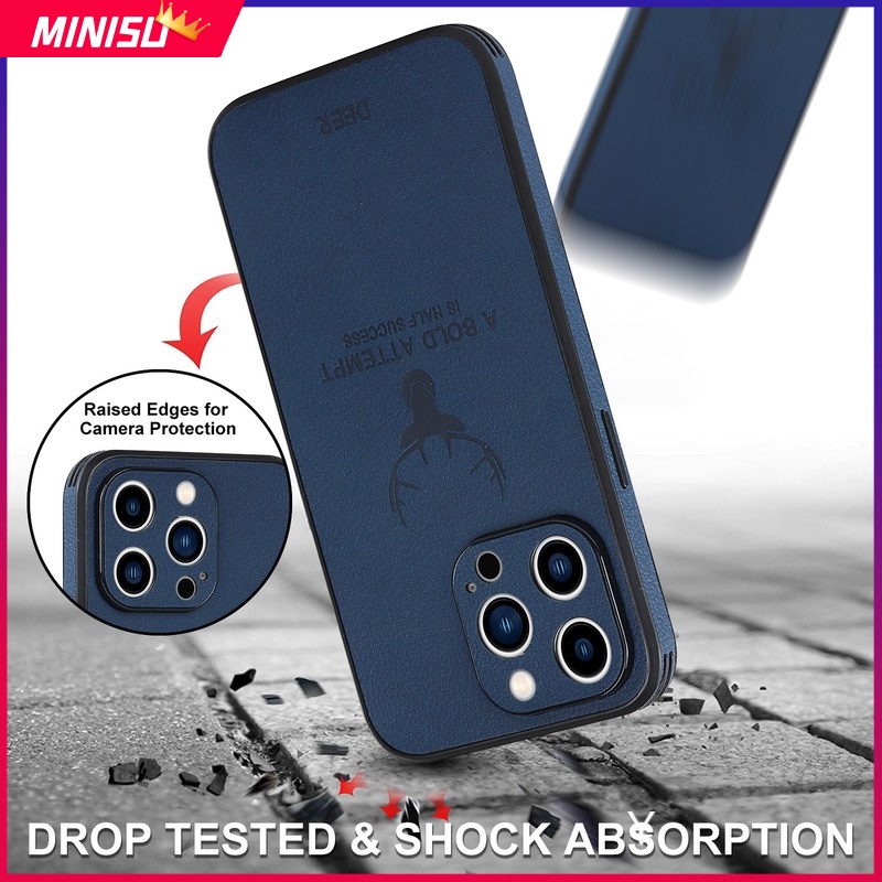 Bao Da Điện Thoại Chống Trượt Bảo Vệ Ống Kính Máy Ảnh Cho iphone 15 14 pro max 14plus 15plus 14pro 15pro Ốp