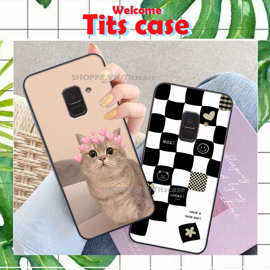 Ốp lưng Samsung Galaxy A5 2018 / A6 2018 in hình GẤU K@WS- BE@R COOL-CỰC XINH-RẺ-BỂN -ĐẸP