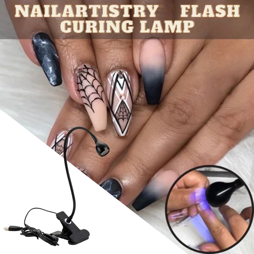 Đèn LED Tia Cực Tím Mini Để Bàn Nhỏ Gọn Đơn Giản