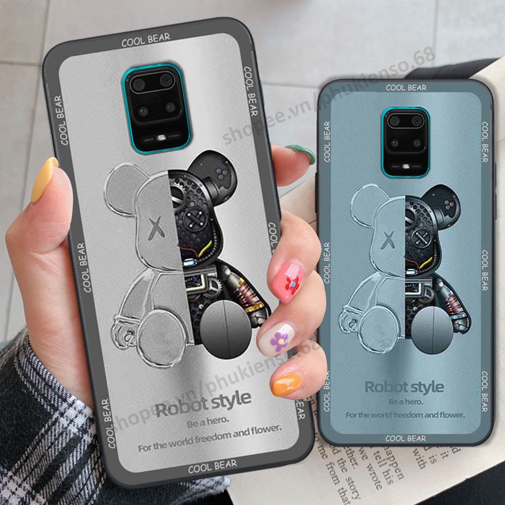Ốp lưng điện thoại Xiaomi Redmi Note 9 / Note9s / Note 9 Pro in hình gấu bear, kaws, doremon thời trang, ốp lưng cao cấp