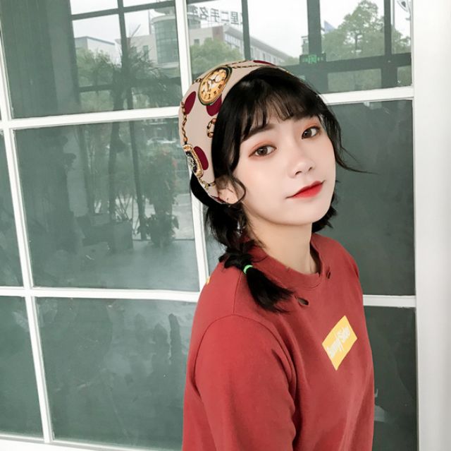 Băng đô, khăn turban vải hình tam giác, khăn quàng cổ