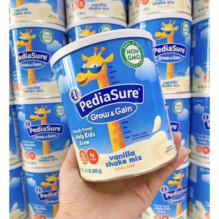 6 lon Sữa bột Pediasure Shake Mix hàng Mỹ gửi air hộp 397gr | BigBuy360 - bigbuy360.vn